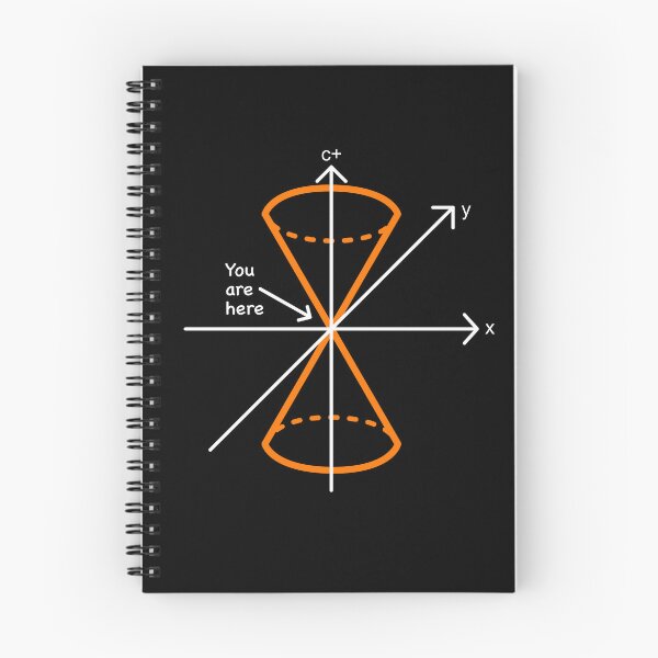 Item preview, Spacetime light cone designed and sold by MattForbesDev.