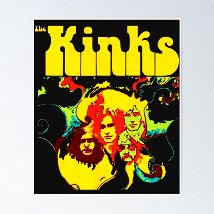  Rock The Kinks Band Main Members  Sticker