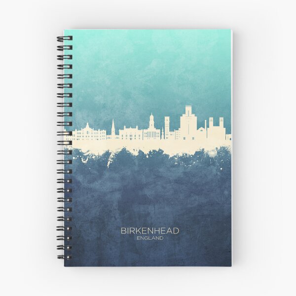 Artikelvorschau, Birkenhead England Skyline entworfen und verkauft von ArtPrints.