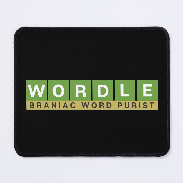 Item preview, Brainac Word Purist Of Wordle designed and sold by Mompreneur and Daughter.