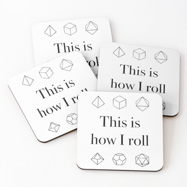 Item preview, This is How I Roll - Dice designed and sold by Twizzzl.
