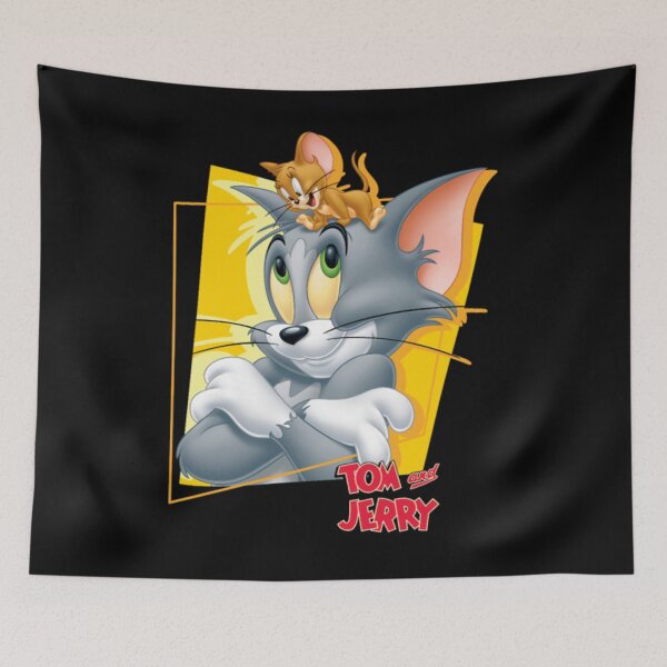 Item preview, Cat And Mouse Protrait designed and sold by thienshirts.