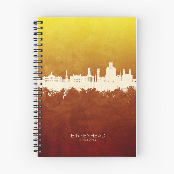 Artikelvorschau, Birkenhead England Skyline entworfen und verkauft von ArtPrints.