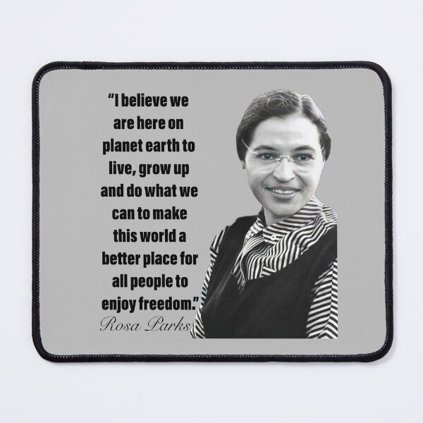 Item preview, Rosa Parks Quote designed and sold by sourceoflife.