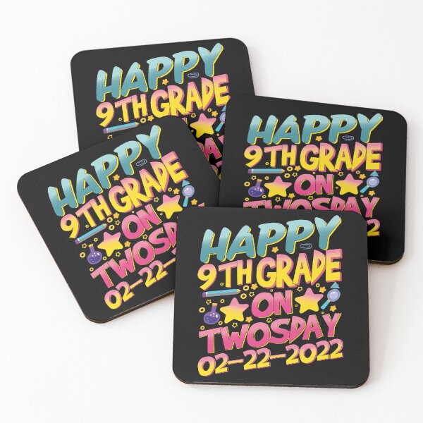 Item preview, Happy Ninth Grade On Twosday 2/22/22 Tuesday February 22nd 2022 |9th Grade Kids and Teachers Gifts designed and sold by YAHIA-14.