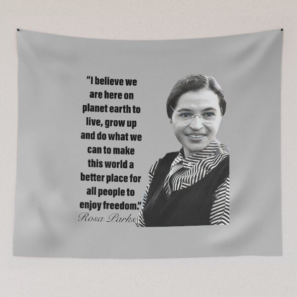 Item preview, Rosa Parks Quote designed and sold by sourceoflife.