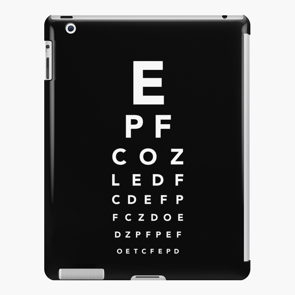 Eye Chart On Ipad 
