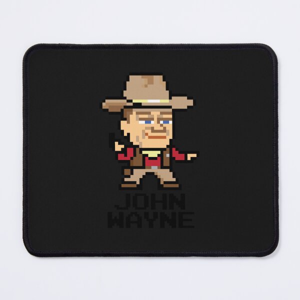 Item preview, John Wayne Pixel Character designed and sold by chingisauceda.