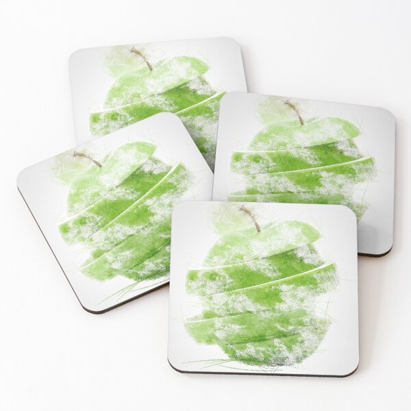 Item preview, Green Apple Abstract color designed and sold by artdragongift 15.