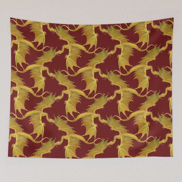 Item preview,  golden dragons designed and sold by fairytaleprints.