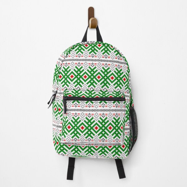 Item preview, Unity - Force Protection Abundance - Ethno Ukrainian Traditional Pattern - Slavic Ornament - Red Black Green designed and sold by GrandTartaria.