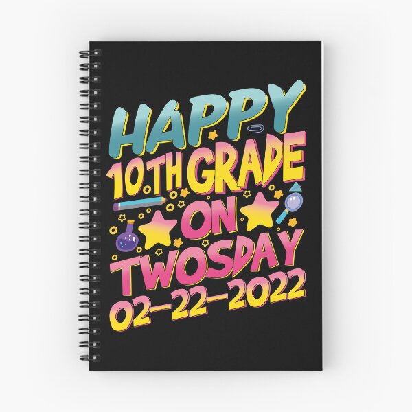 Item preview, Happy Tenth Grade On Twosday 2/22/22 Tuesday February 22nd 2022 |10th Grade Kids and Teachers Gifts designed and sold by YAHIA-14.