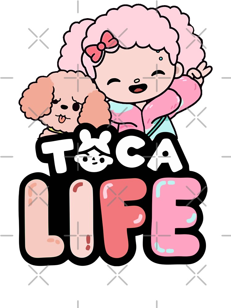 toca boca pack Sticker for Sale by Pocapoㅤ