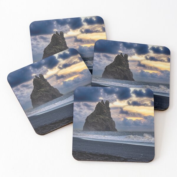 Item preview, Sunset at Reynisfjara - Iceland 2 designed and sold by Kathy Weaver.