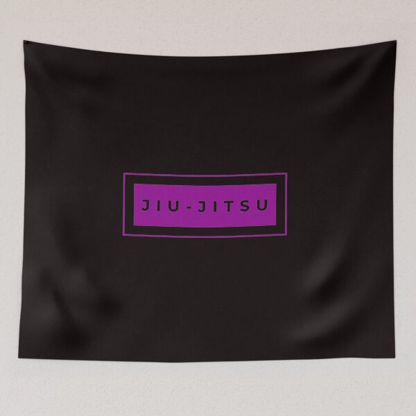 Aperçu de l'œuvre BJJ Jiu Jitsu Minimal Design Violet créée et vendue par HootVault.