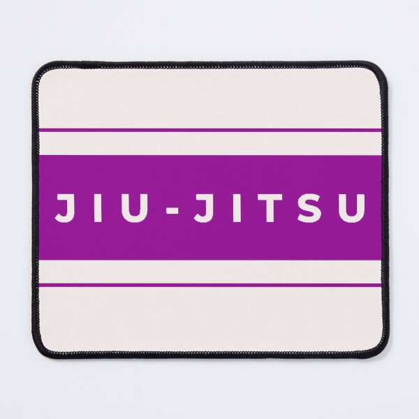 Item preview, BJJ Jiu Jitsu Minimal Design Purple designed and sold by HootVault.