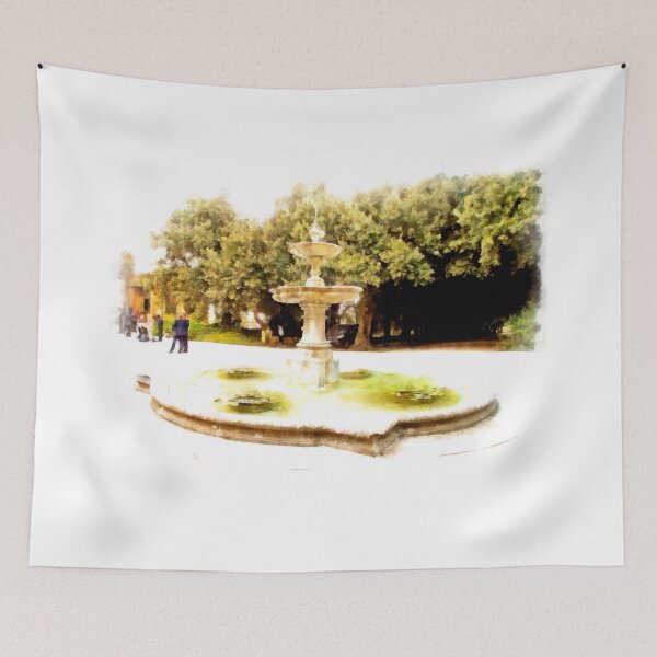 Item preview, Fountain of the Vatican gardens designed and sold by Giuseppe Cocco.