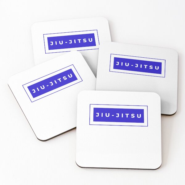 Item preview, BJJ Jiu Jitsu Minimal Design Blue designed and sold by HootVault.