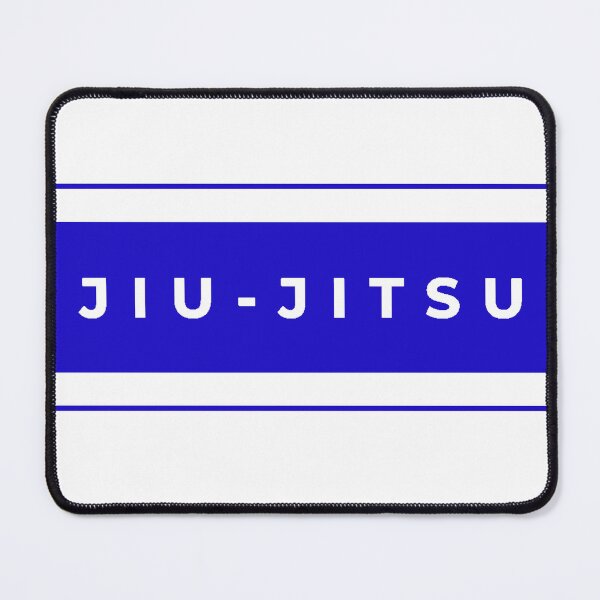 Item preview, BJJ Jiu Jitsu Minimal Design Blue designed and sold by HootVault.