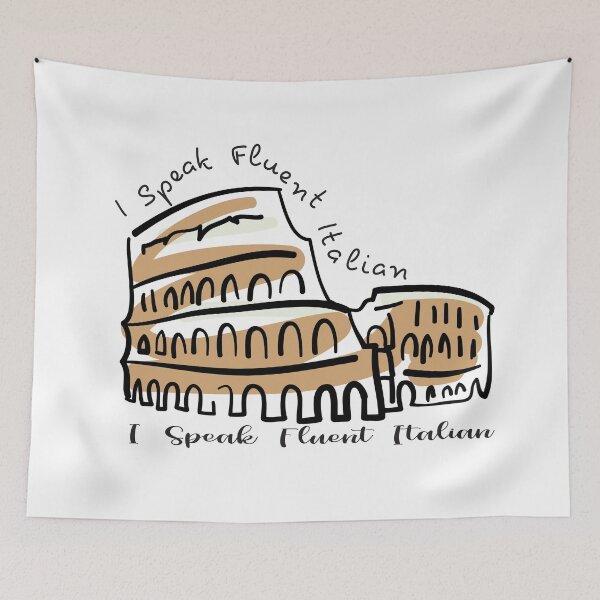 Item preview, I Speak Fluent Italian designed and sold by Toishi148.