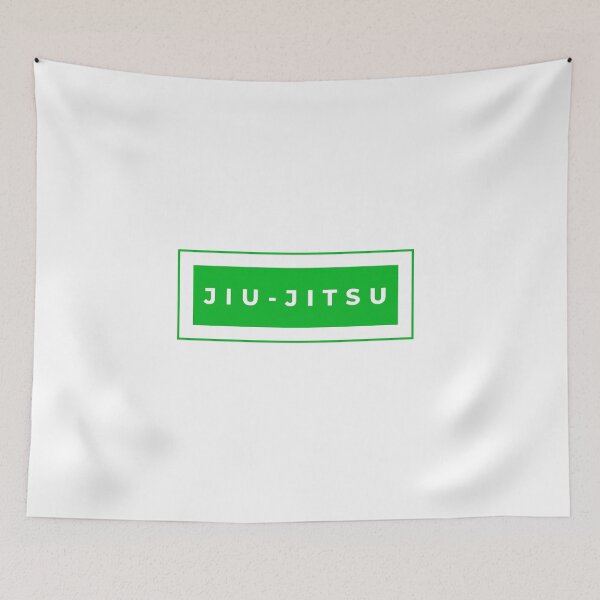 Aperçu de l'œuvre BJJ Jiu Jitsu Design Minimal Vert créée et vendue par HootVault.