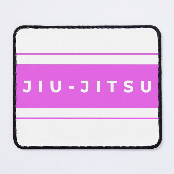 Aperçu de l'œuvre BJJ Jiu Jitsu Design Minimal Rose créée et vendue par HootVault.