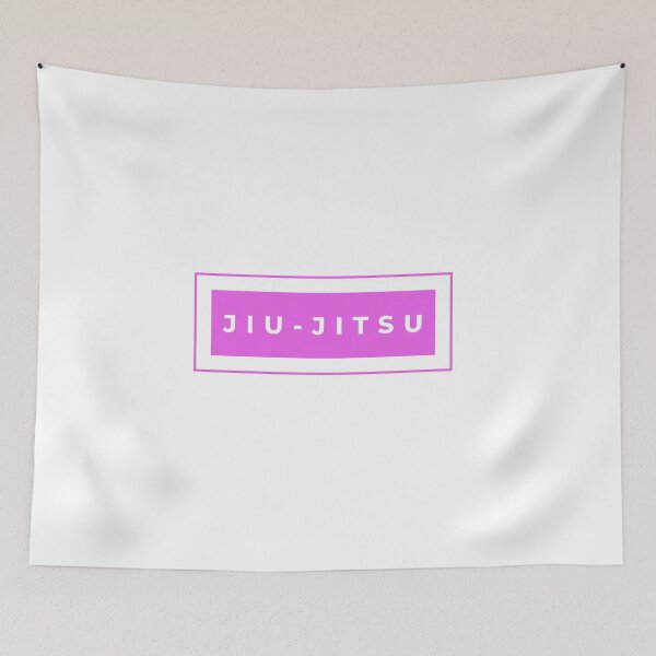 Aperçu de l'œuvre BJJ Jiu Jitsu Design Minimal Rose créée et vendue par HootVault.