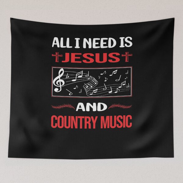 Artikelvorschau, Lustige Jesus-Country-Musik entworfen und verkauft von DougPoulos.