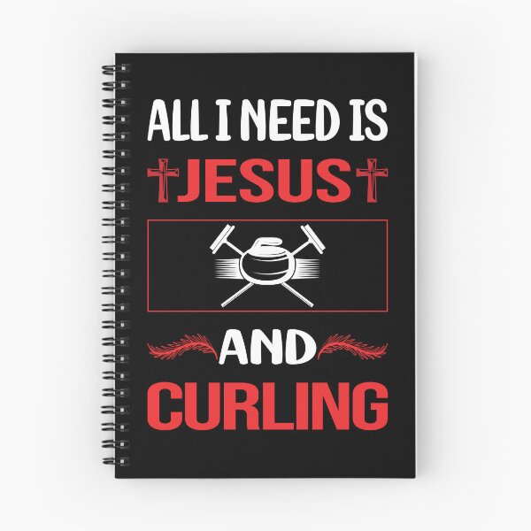 Item preview, Funny Jesus Curling designed and sold by DougPoulos.