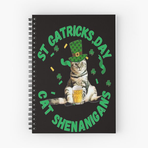 Item preview, Cat Shenanigans for the Cat lover, Let The Shenanigans Begin, Lucky Shamrock Irish Culture, Shenanigans Squad   designed and sold by Adri Barnard.