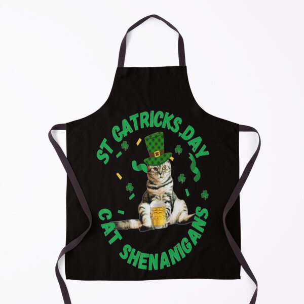Item preview, Cat Shenanigans for the Cat lover, Let The Shenanigans Begin, Lucky Shamrock Irish Culture, Shenanigans Squad   designed and sold by Adri Barnard.