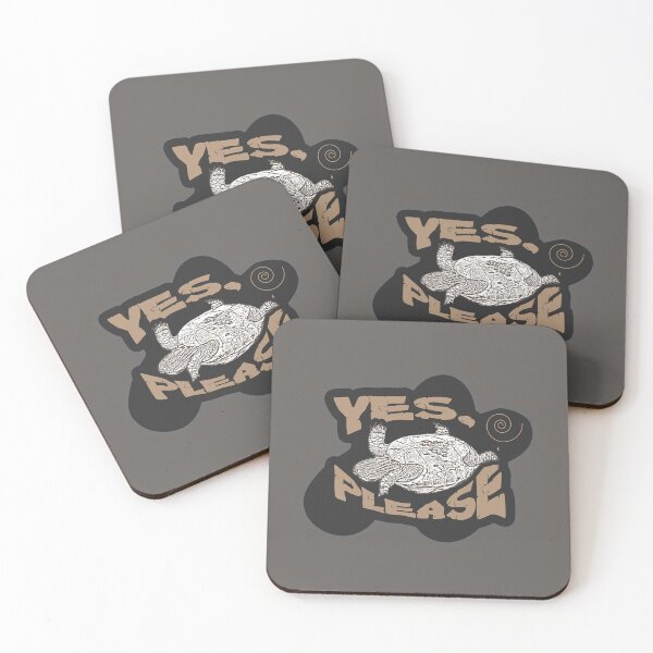 Item preview, Yes Please - Turtle designed and sold by Tatzki-Design.