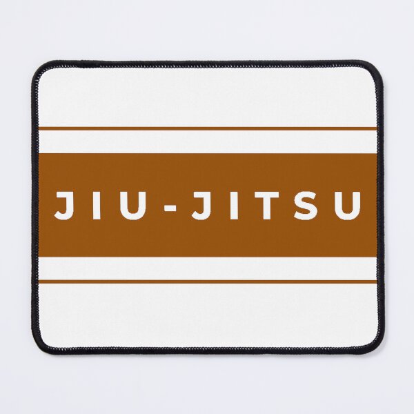 Item preview, BJJ Jiu Jitsu Minimal Design Brown designed and sold by HootVault.