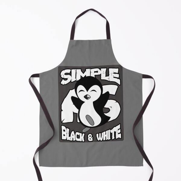 Item preview, Simple As Black and White - Penguin designed and sold by Tatzki-Design.