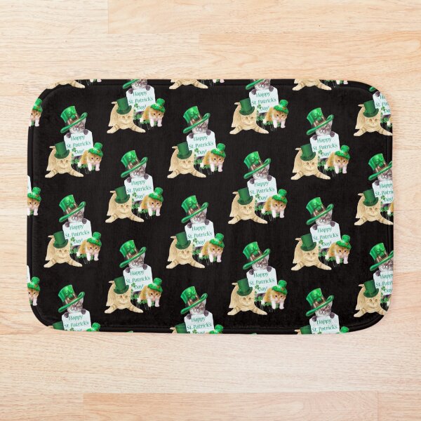 Item preview, Cat lover St Patricks Day for the Cat lover, Let The Shenanigans Begin, Lucky Shamrock Irish Culture, Shenanigans Squad   designed and sold by Adri Barnard.