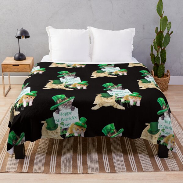 Item preview, Cat lover St Patricks Day for the Cat lover, Let The Shenanigans Begin, Lucky Shamrock Irish Culture, Shenanigans Squad   designed and sold by Adri Barnard.