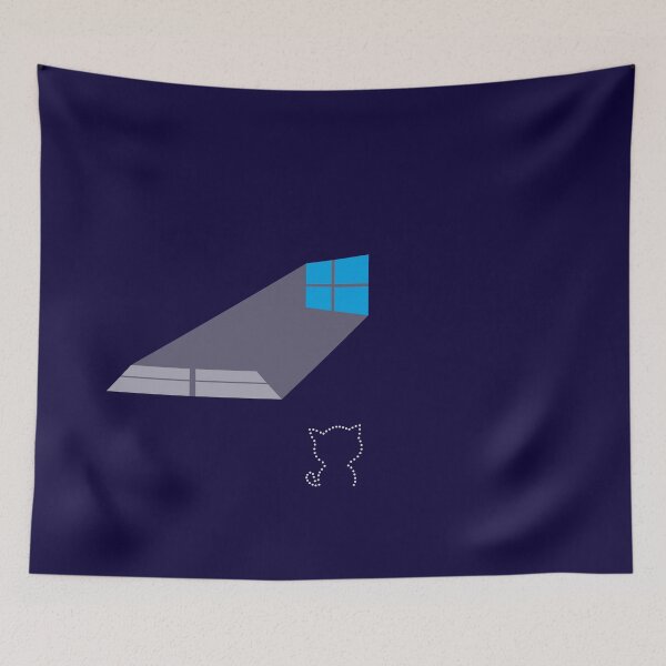 Item preview, Cat and windows designed and sold by drug-z.