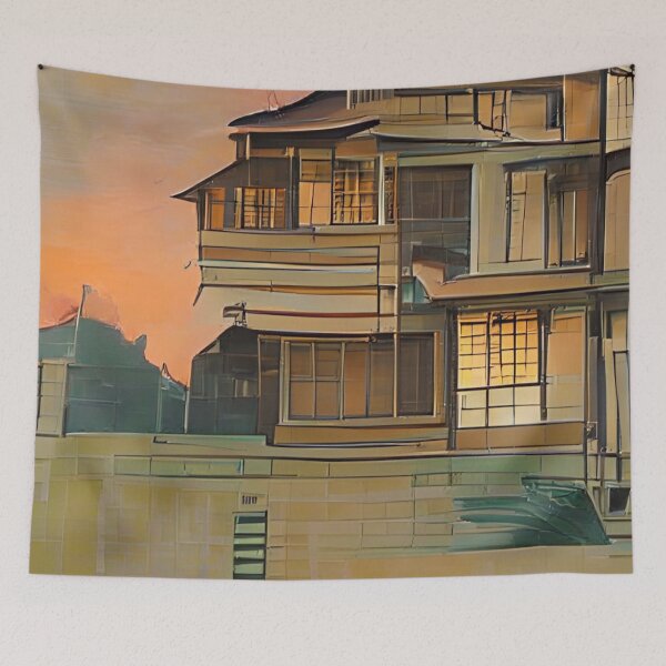 Item preview, house,nature,art,beaty,landscape,picture designed and sold by PrintArtBank.
