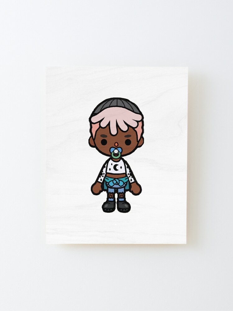 toca boca character pack Art Board Print for Sale by Pocapoㅤ