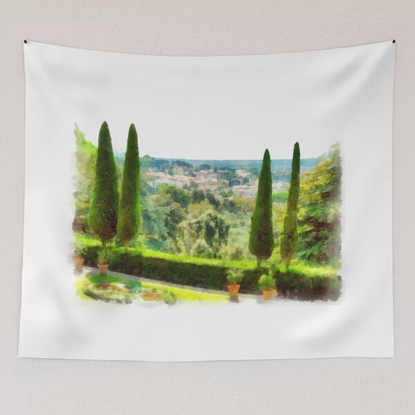 Item preview, Landscape with tree from Vatican garden designed and sold by Giuseppe Cocco.