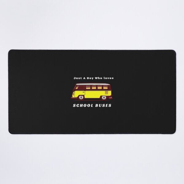 Item preview, Just a Boy Who Loves School Buses designed and sold by samfromsamuel ⭐⭐⭐⭐⭐.