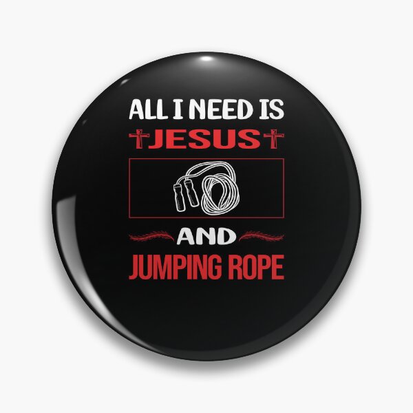 Item preview, Funny Jesus Jumping Rope Jump Skipping Rope designed and sold by FifineCroteau.