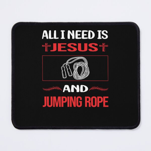 Item preview, Funny Jesus Jumping Rope Jump Skipping Rope designed and sold by FifineCroteau.