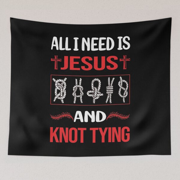 Item preview, Funny Jesus Knot Tying designed and sold by FifineCroteau.