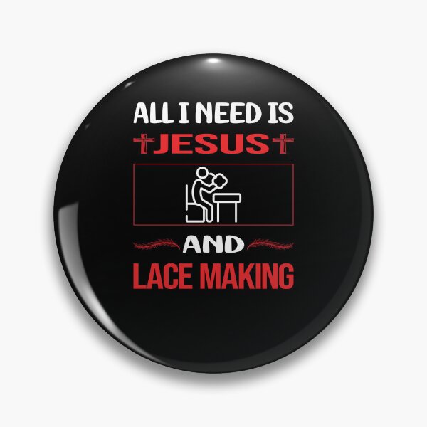 Item preview, Funny Jesus Lace Making Lacemaking Lacemaker designed and sold by FifineCroteau.