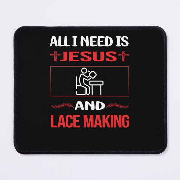 Item preview, Funny Jesus Lace Making Lacemaking Lacemaker designed and sold by FifineCroteau.