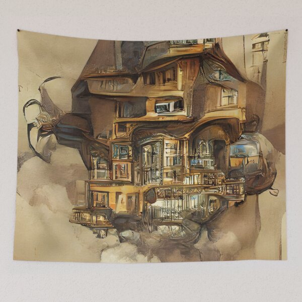 Item preview, house,nature,art,beaty,landscape,picture designed and sold by PrintArtBank.