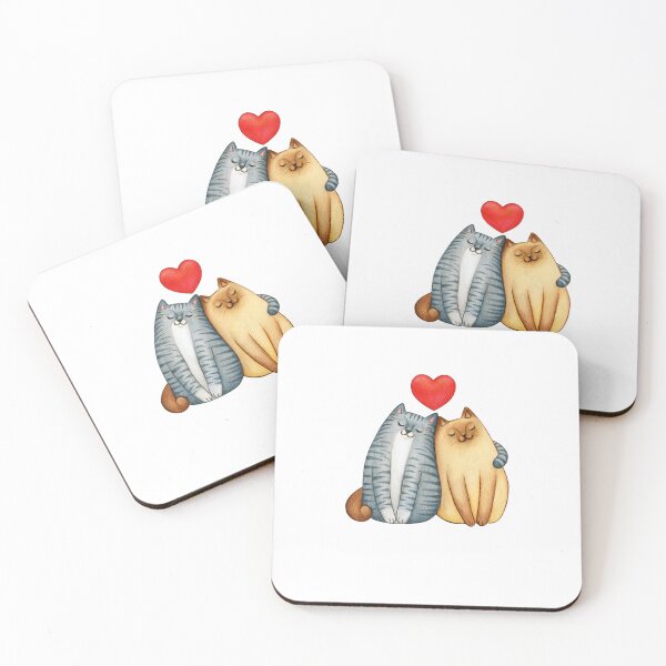 Item preview,  Cat Love Couple  designed and sold by Buddy Boss.