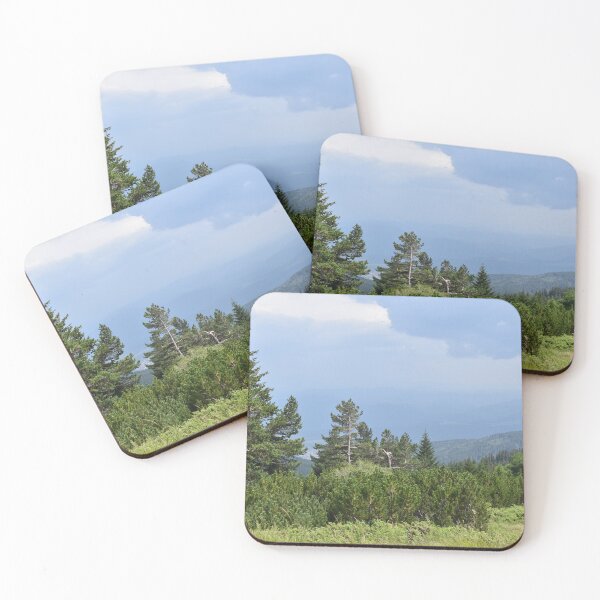 Item preview, Coniferous forest in the mountain designed and sold by mariya-ivanova.