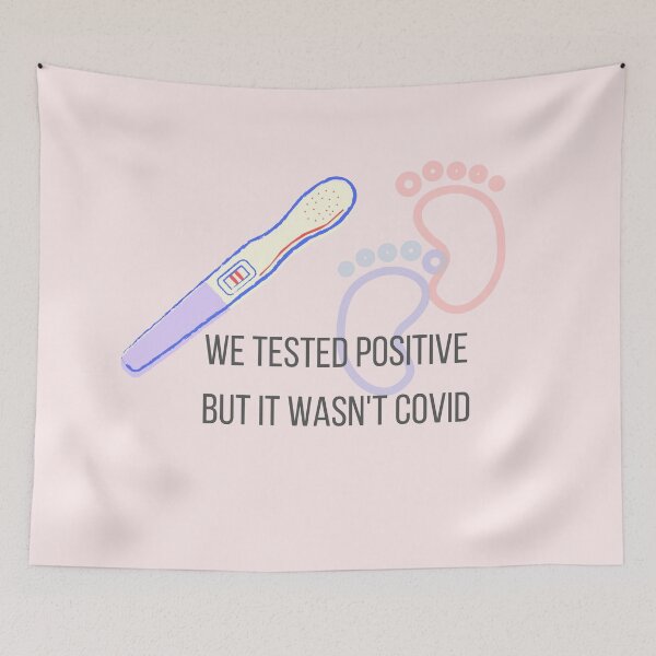 Item preview, We tested positive but it wasnt covid pregnant designed and sold by soniaaseguin.